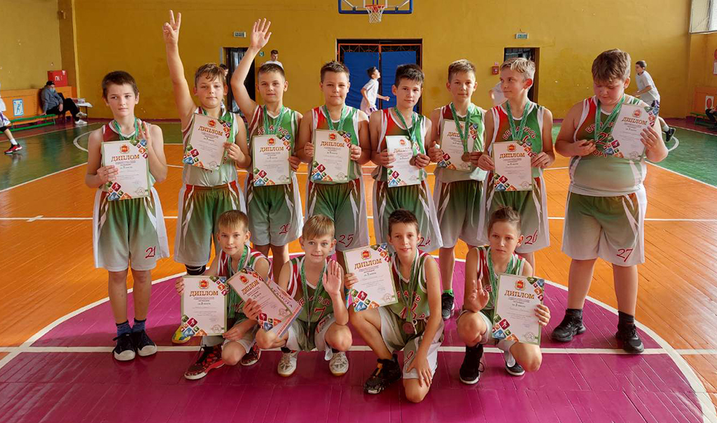 28 - 29 сентября в Мостах прошло первенство Гродненской области по мини-баскетболу среди юношей 