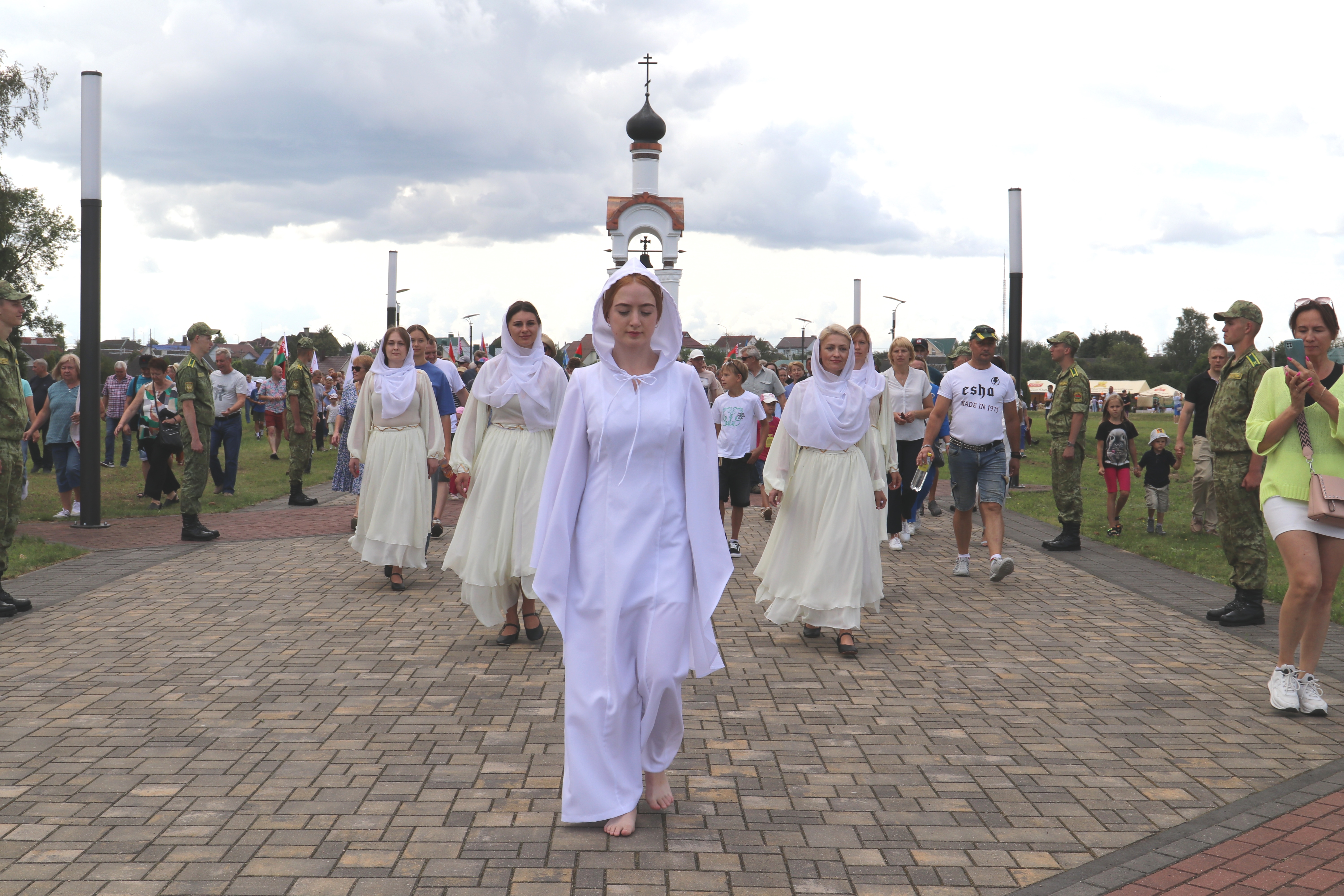 В Сморгони прошёл международный митинг-реквием, посвящённый 110-летию начала Первой мировой войны