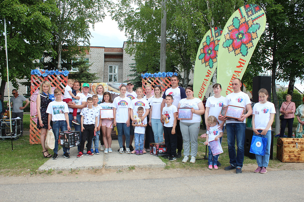 В агрогородке Осиновщизна прошёл районный конкурс "Властелин села"