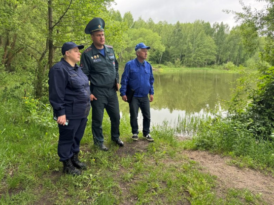 ОСВОД, МЧС и прокуратура проверили водоёмы Сморгонского района