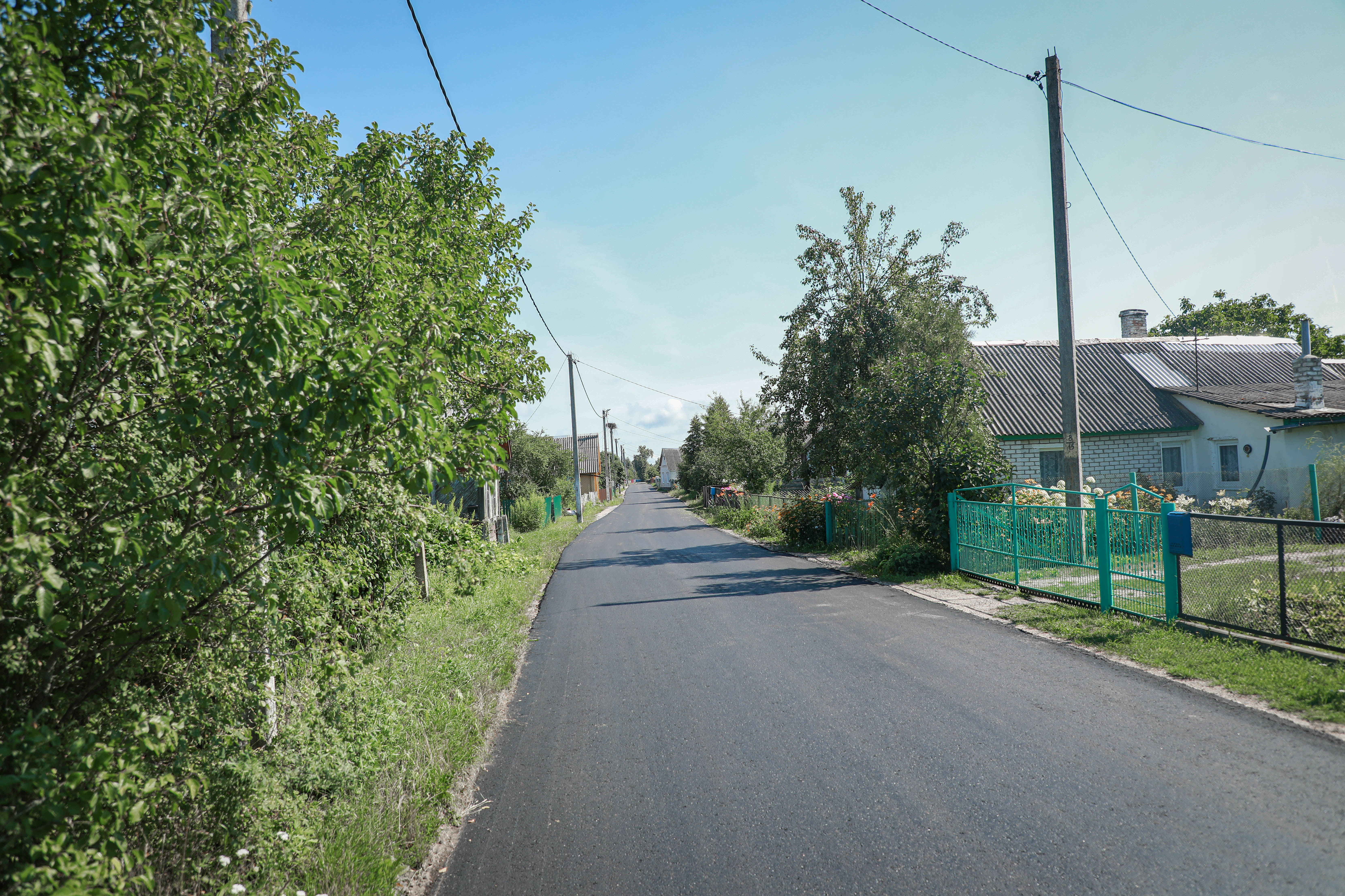 Смотрите, где в Сморгони недавно уложили новый асфальт