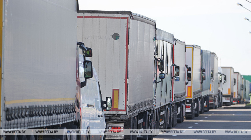 Въезда в ЕС на белорусско-литовской границе ожидают более 1,5 тыс. грузовиков