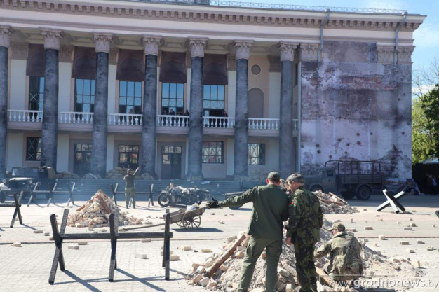 Репетиция «Штурма Рейхстага» прошла в Гродно