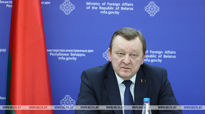 Начался официальный визит в Россию главы МИД Беларуси Сергея Алейника