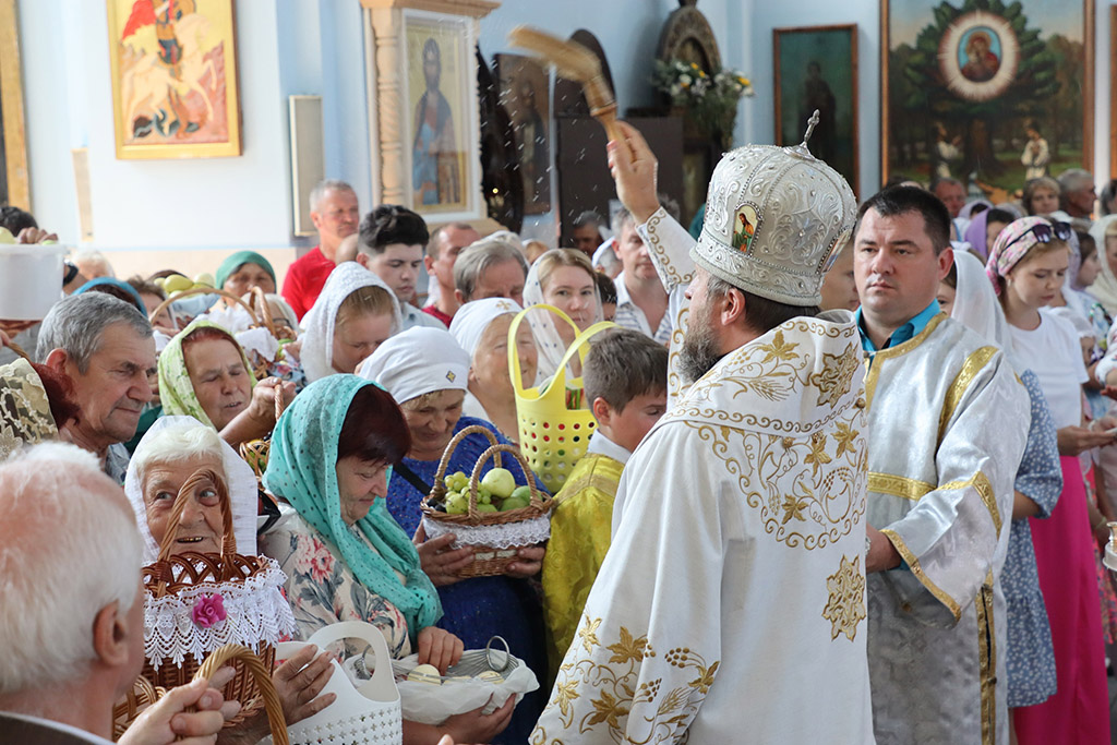 В храме Преображения Господня отметили престольный праздник