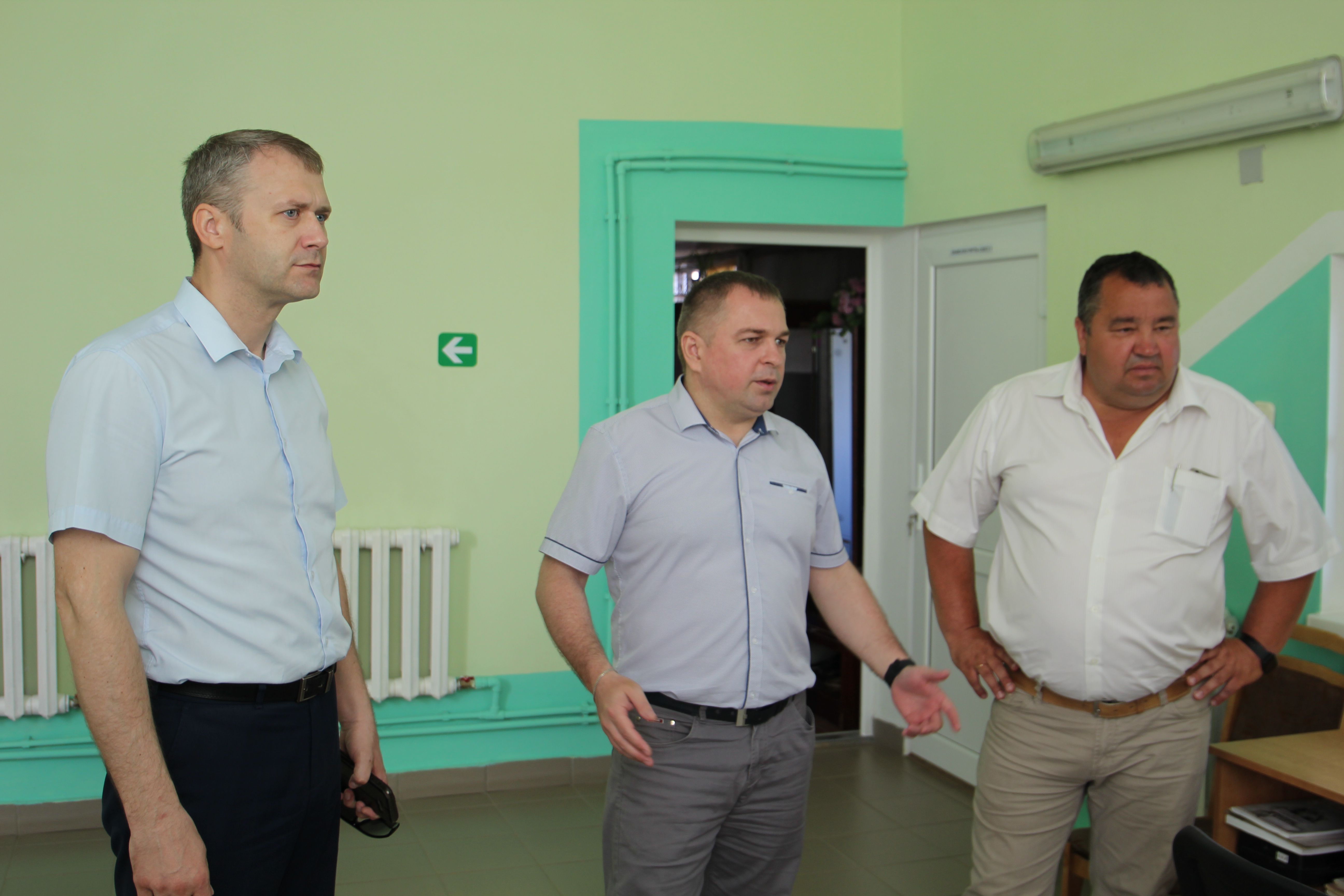 Заместитель председателя райисполкома Дмитрий Станкевич провёл встречу в рамках единого дня информирования