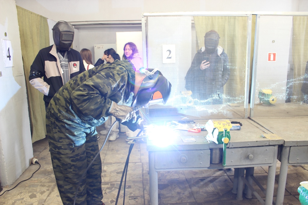 В Сморгонском политехническом лицее провели профориентационное мероприятие