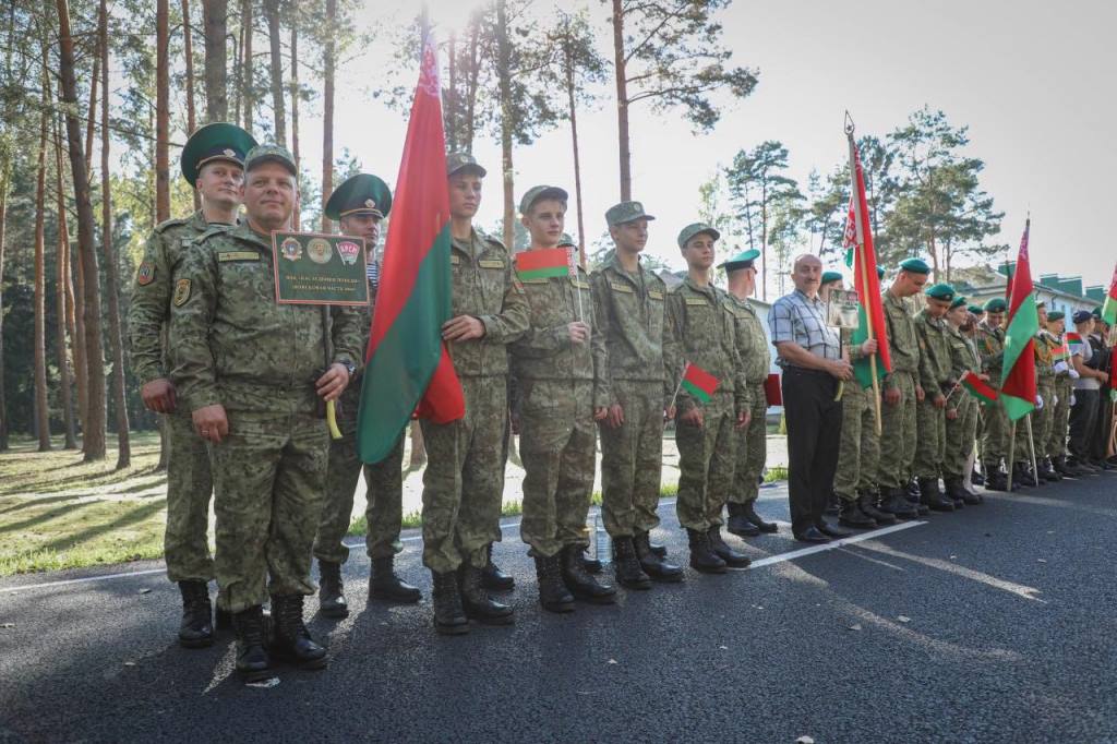Сморгонская пограничная группа принимает финальный этап слёта военно-патриотических клубов органов пограничной службы