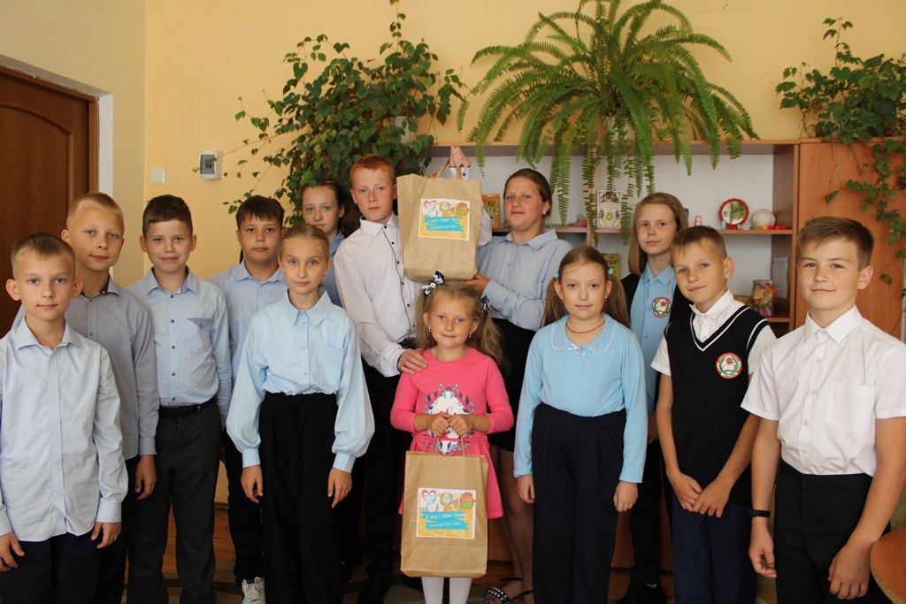 Благотворительная акция «В школу с добрым сердцем» прошла в СШ №5