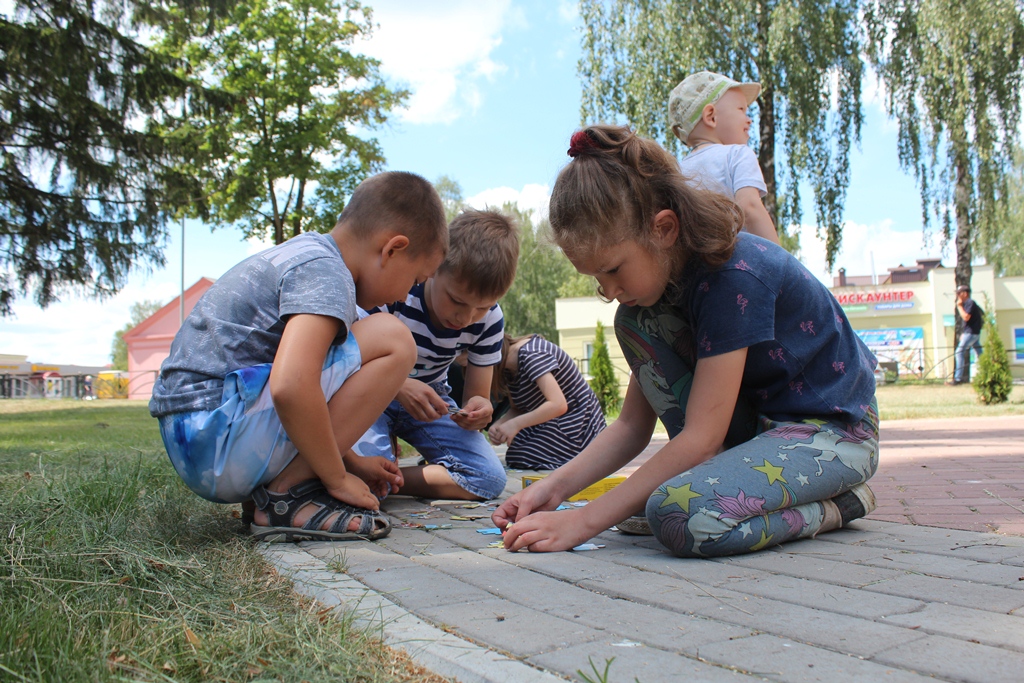 В разных уголках Сморгонщины работают детские игровые площадки