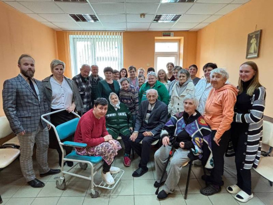 Прошёл концерт «С теплом о прошлом» в Войстомской больнице сестринского ухода