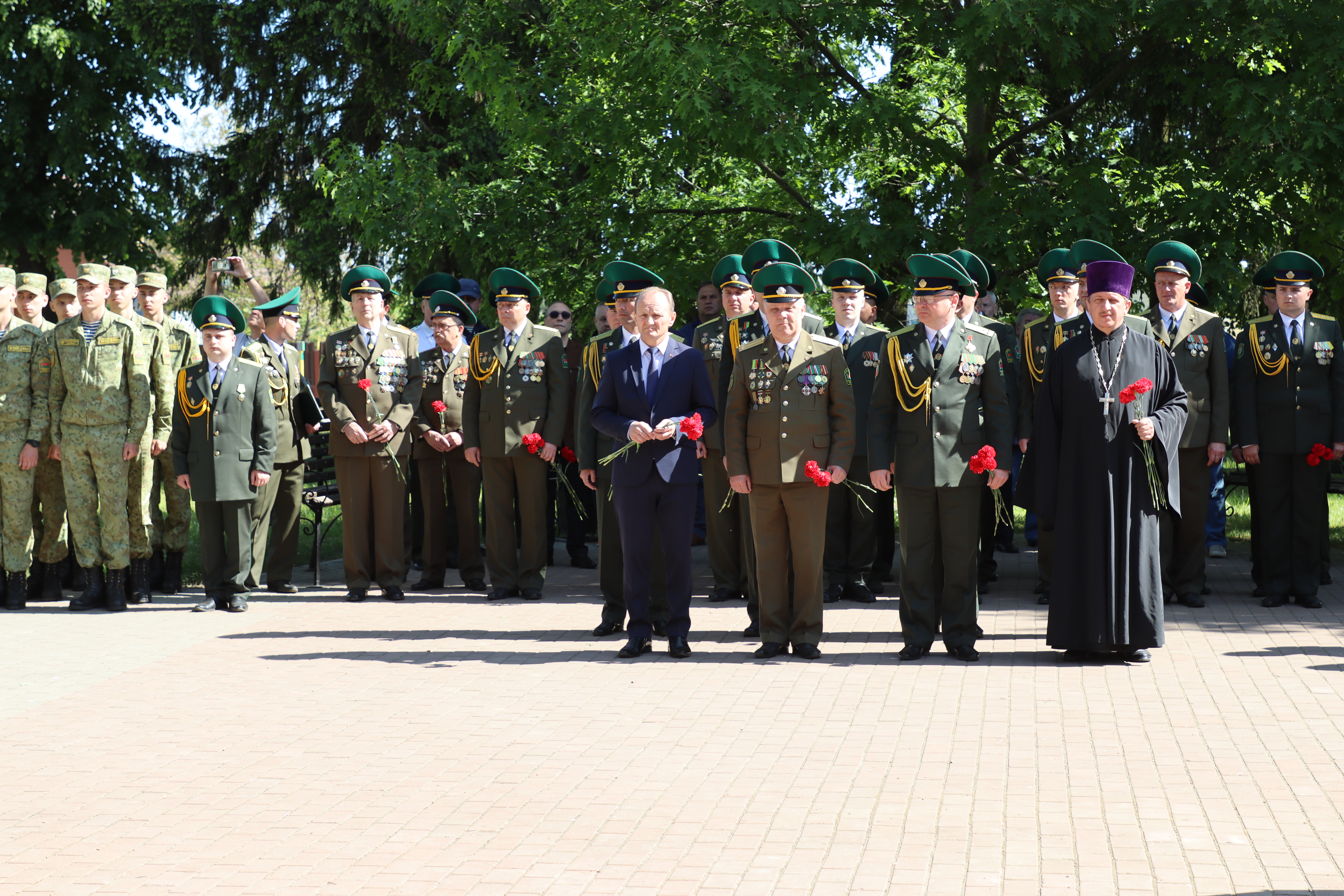 Стражи границ Беларуси отмечают праздник