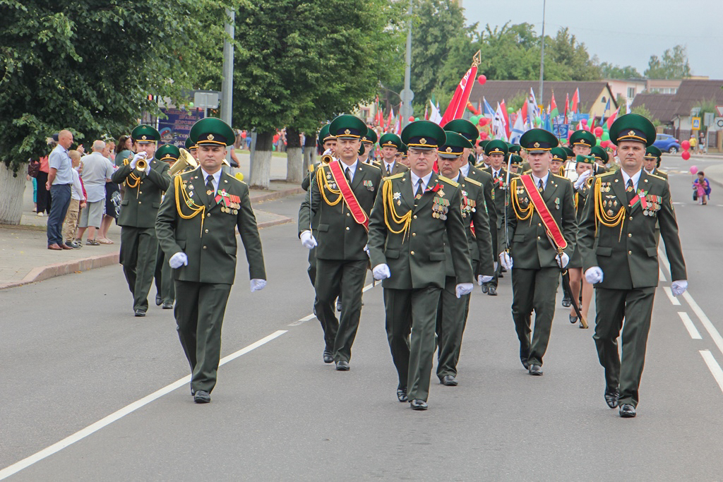 Праздничное шествие в День Независимости прошло в Сморгони