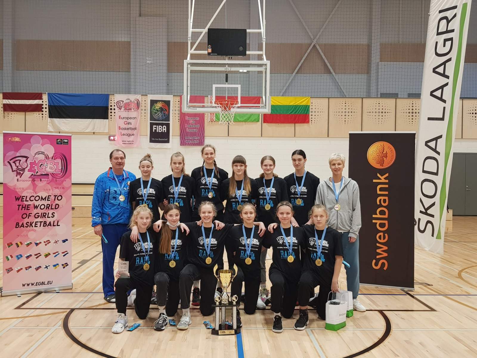 Успешный старт в Европейской баскетбольной лиге девушек