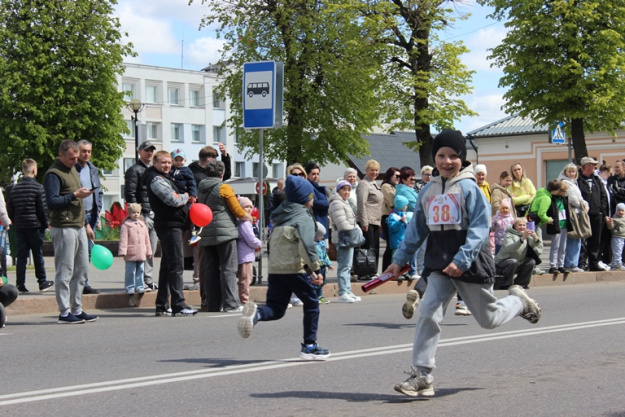 В День Победы прошёл легкоатлетический пробег
