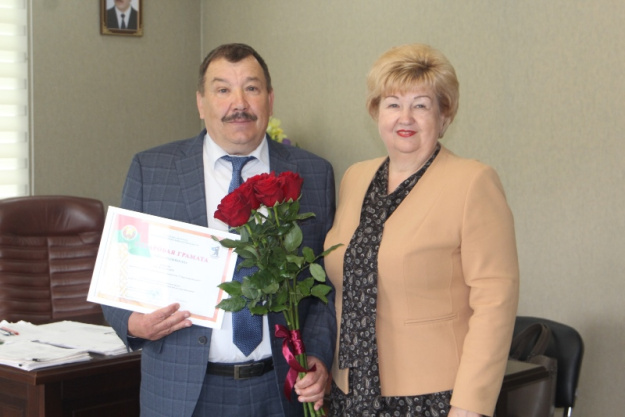 Поздравление с юбилеем принимал Иосиф Найдич