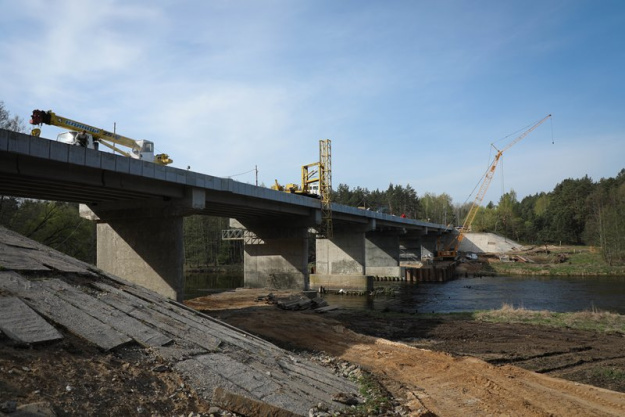Капитальный ремонт моста возле агрогородка Жодишки выходит на финишную прямую