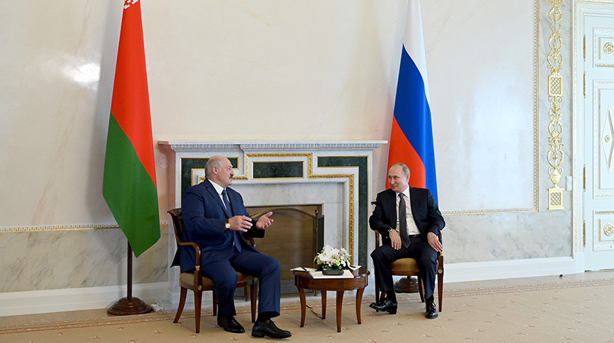Александр Лукашенко - Путину: главное - безопасность наших государств, этому надо все внимание уделять