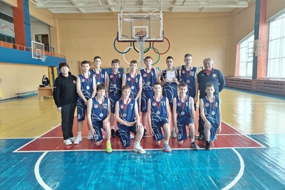 Юные сморгонские баскетболисты заняли второе место в чемпионате Гродненской области