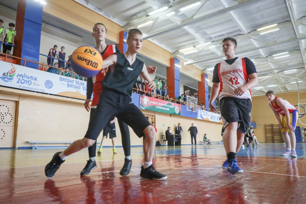 В Сморгони стартовал областной турнир по баскетболу 3×3 среди детей и подростков  