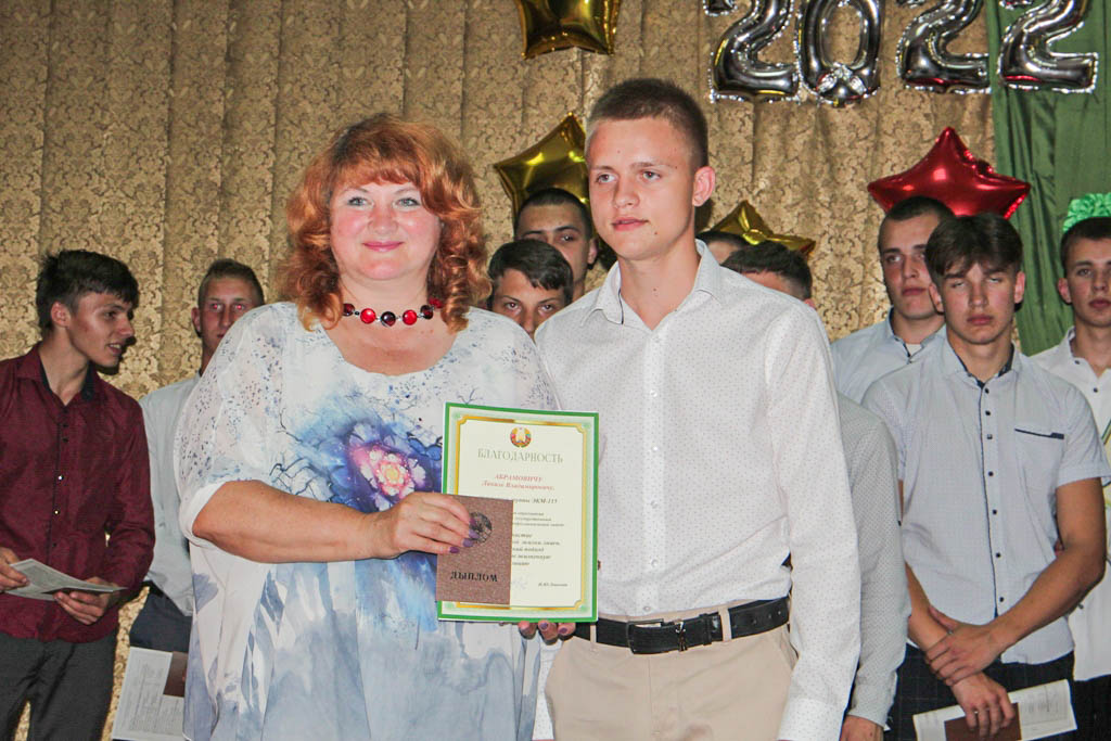В Сморгонском политехническом лицее прошёл выпускной вечер