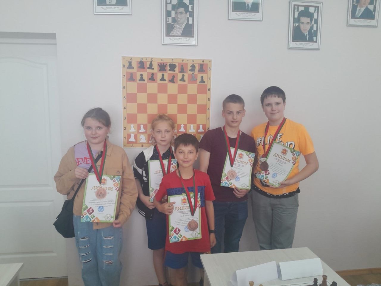 Сморгонские школьники - бронзовые призеры областных соревнований по шахматам