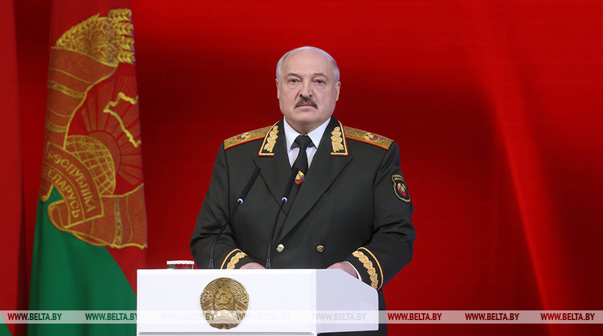 Поздравление Президента с Днем защитников Отечества  и Вооруженных Сил Республики Беларусь