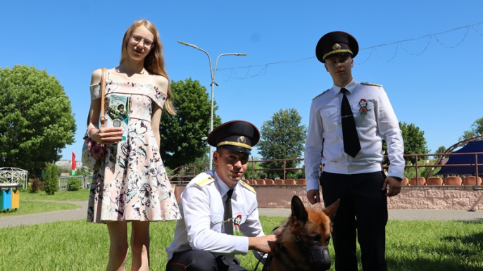 На страже мирной Беларуси