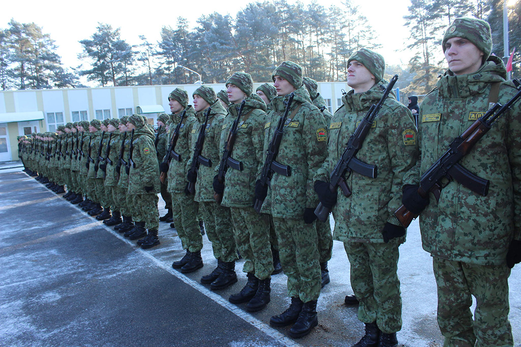 Приняли присягу на верность Родине