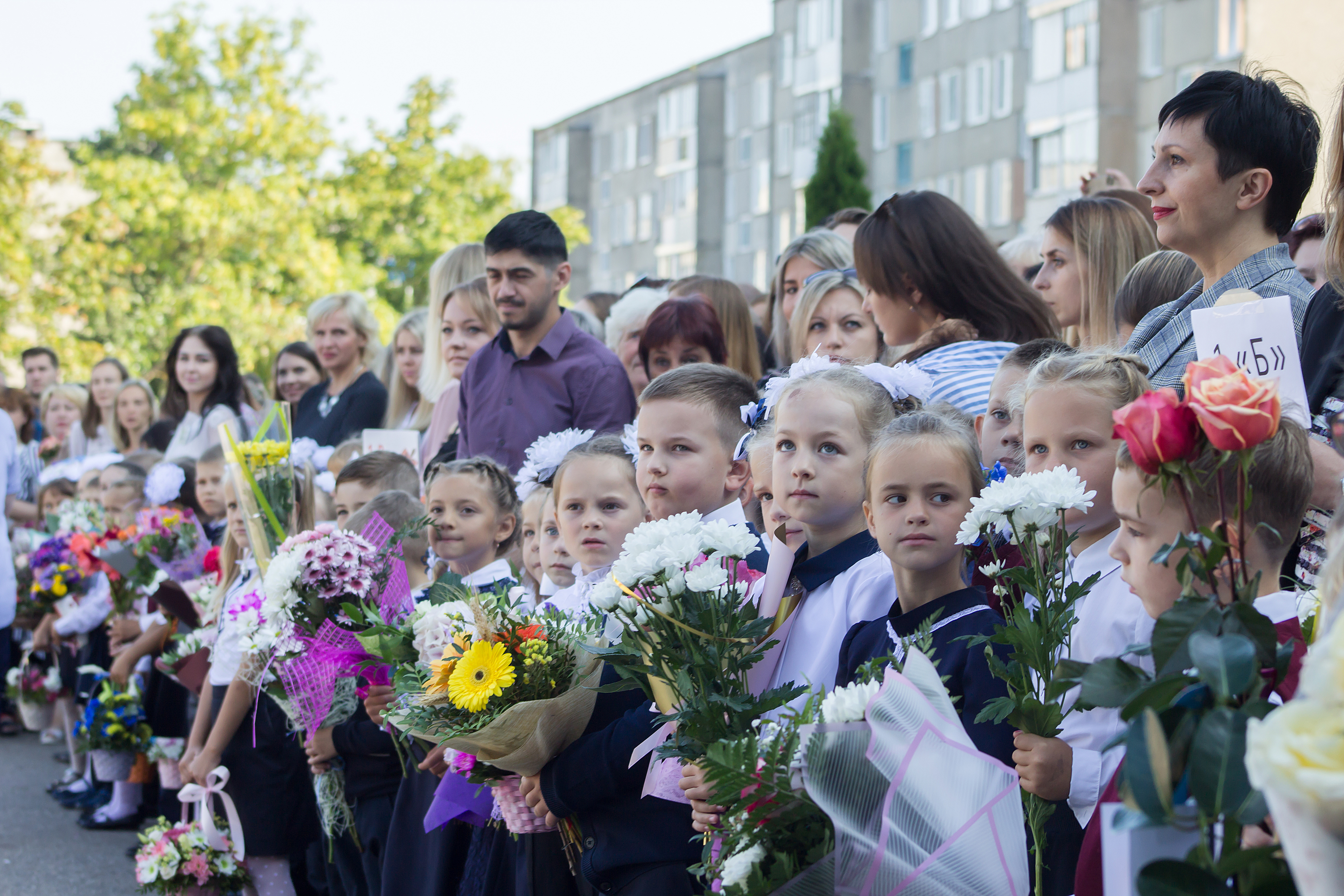 В гимназию Сморгони в этом году пришли 110 первоклассников