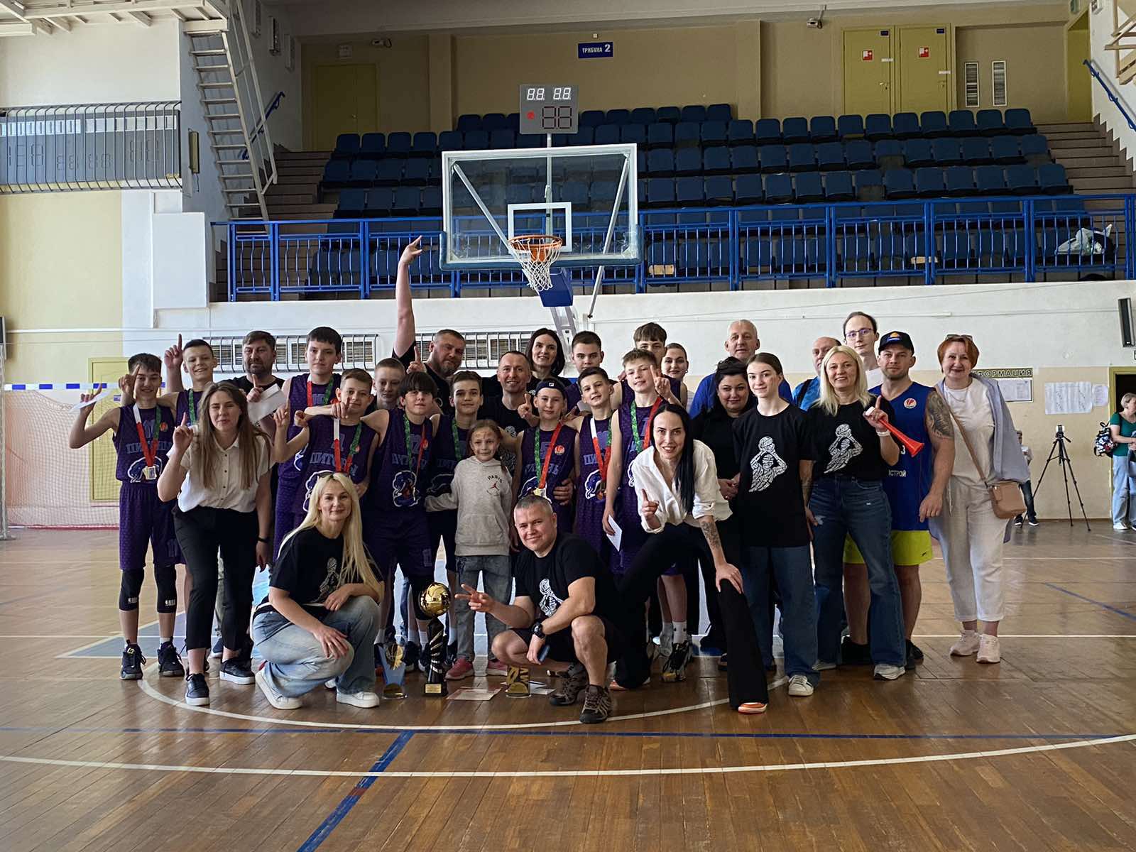 Победа в Первенстве Республики Беларусь по баскетболу