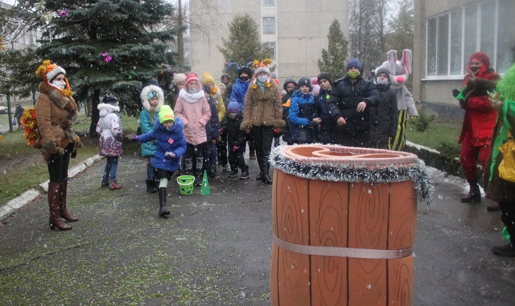 Дабрачынная імпрэза ў цераме Снягуркі