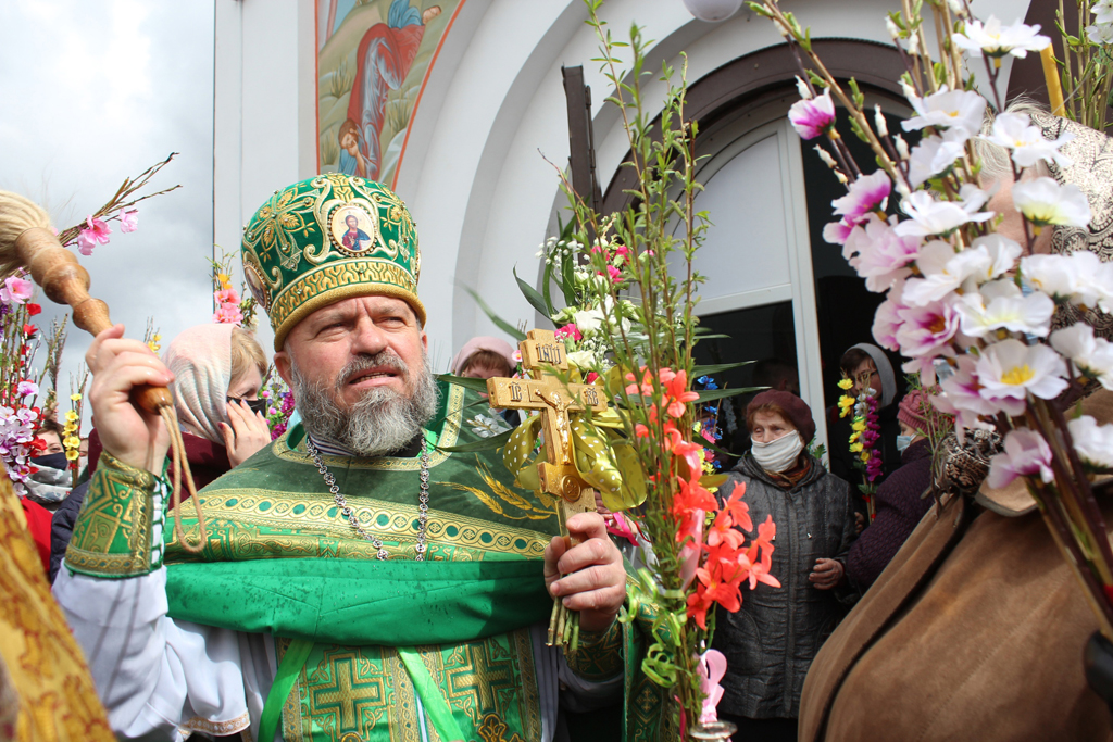 25 апреля православные верующие отметили Вербное Воскресенье 