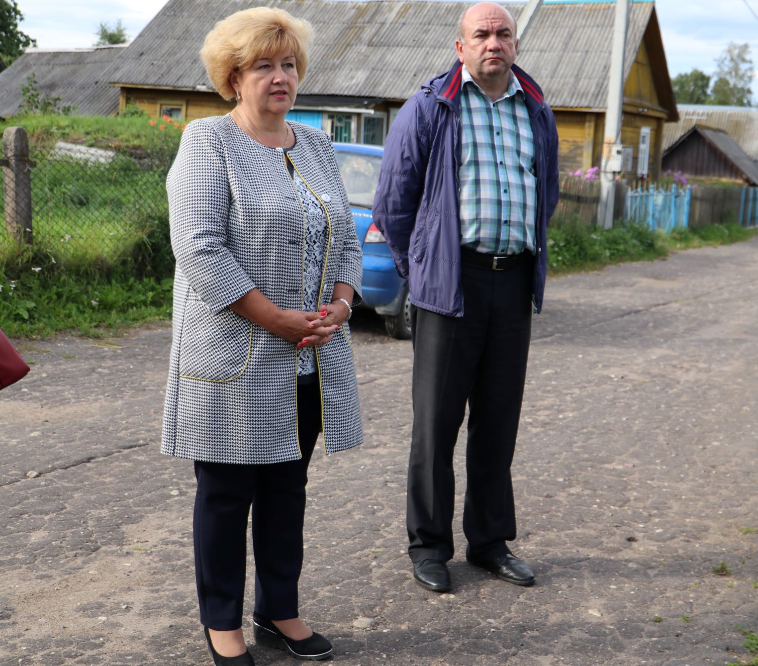 Татьяна Щеберяко встретилась с жителями деревни Кевлы