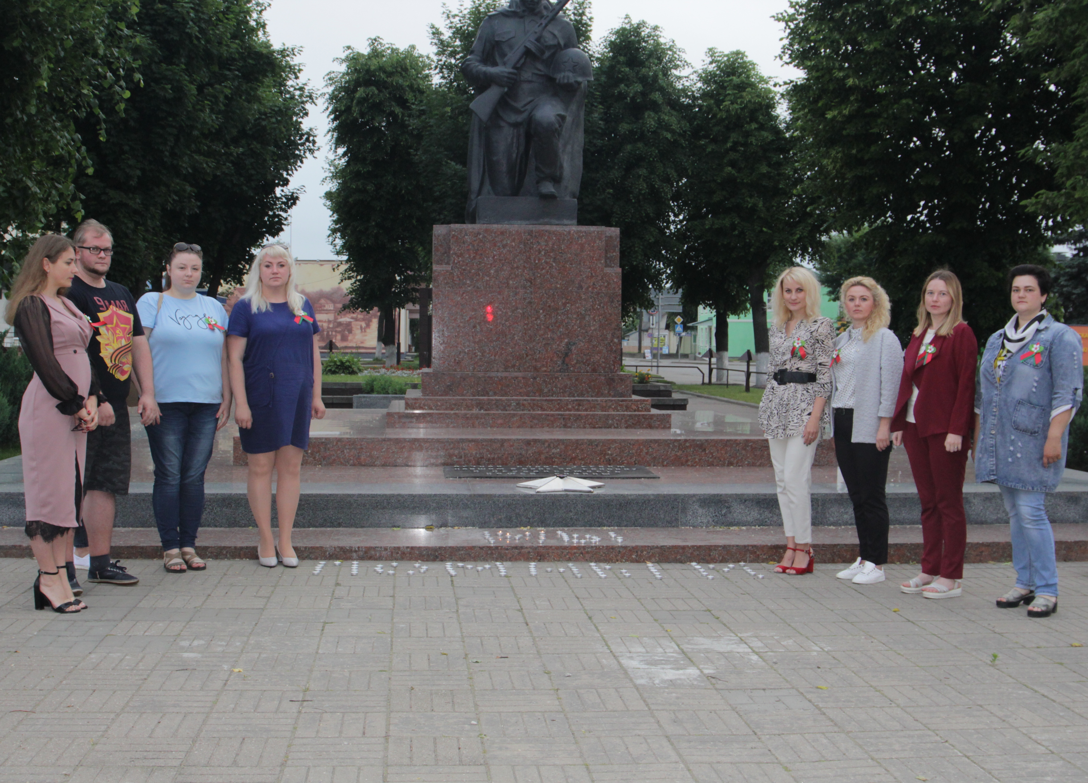Молодёжь Сморгонщины приняла участие в акции «Мы помним!»