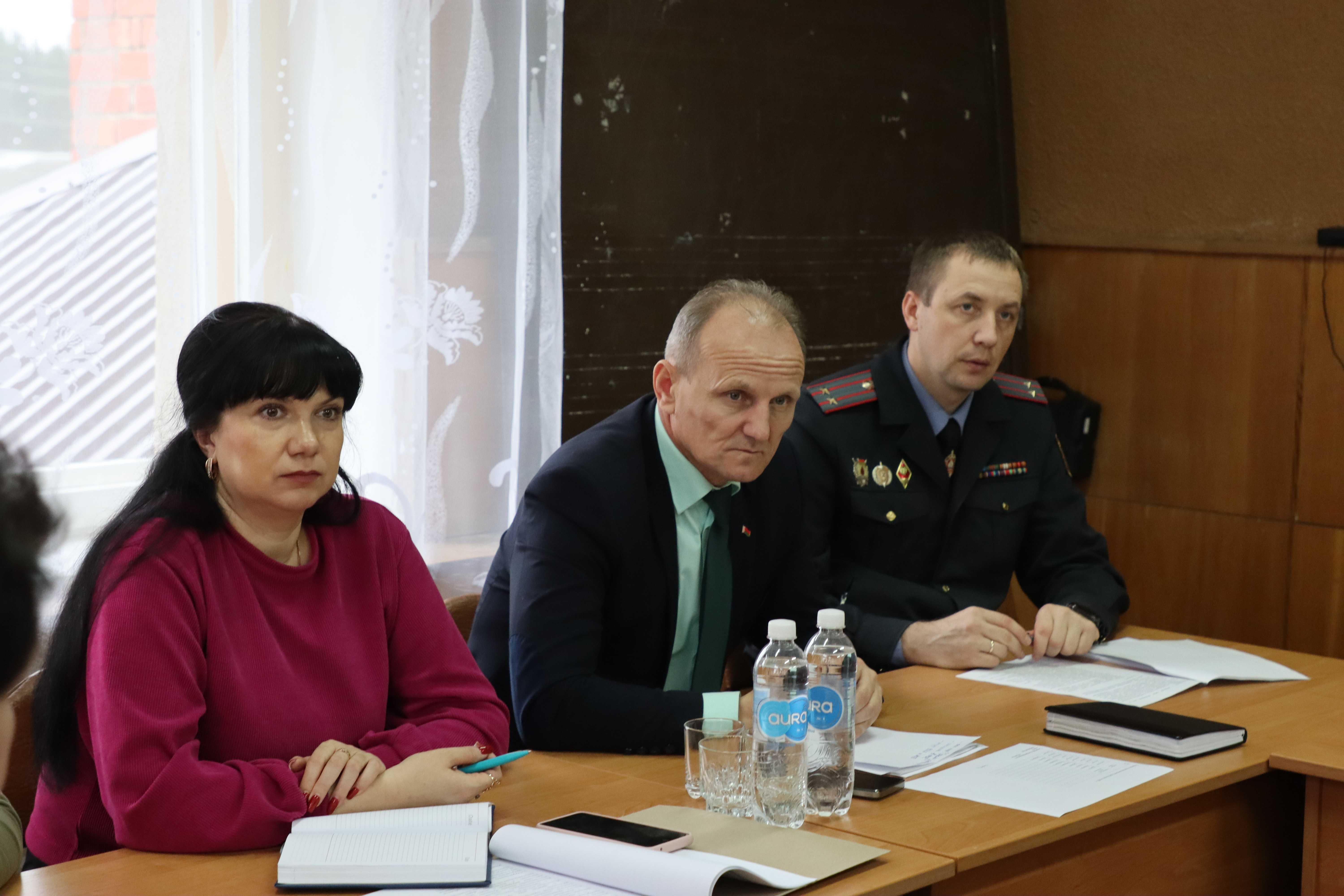 Прошло совместное заседание координационного совета  субъектов профилактики и совета ОПОП «Вишневский»