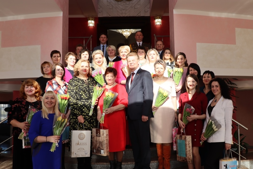 В преддверии Дня женщин состоялся торжественный прием от имени председателя райисполкома